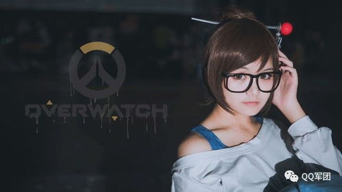 守望先锋周美玲超还原cos 可爱小美打破次元墙