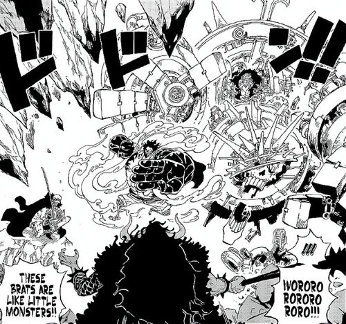 海贼王1001话 凯多被群殴,大妈没人理